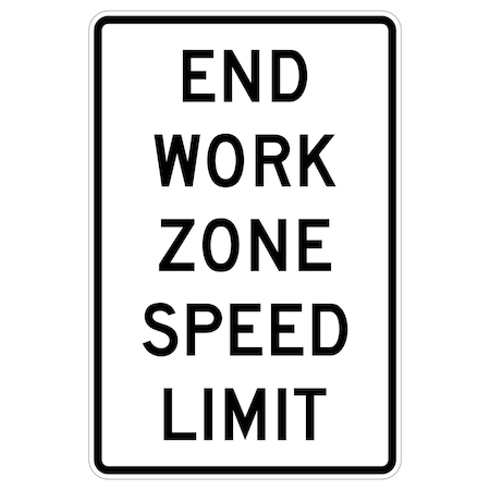 Sign Solutions Usa 36 in Height, 24 in Width, Aluminum, Vertical Rectangle DUS08DWT2436R2-12